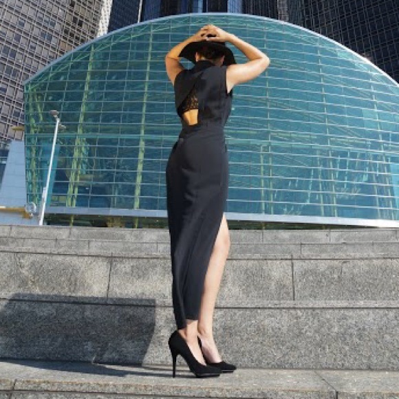 Wrap Front Maxi Dress - Picture 2 of 3